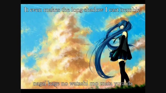 「unformed」 Hatsune Miku - Yuuhi Saka (English and Romaji Subbed) смотреть онлайн