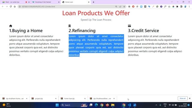 BOOTSTRAP 4|CLASS-2|GRID SYSTEM|UTILITIES|BORDER|PADDING|SHADOW|MARGIN|SMALL TASK|SBVR|INTERN|2023 смотреть онлайн