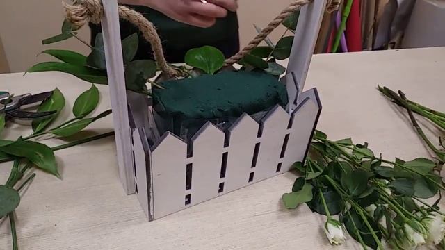 Букет для Весов. Серия букеты для знаков зодиака. Мастер-класс № 146 часть 1 смотреть онлайн