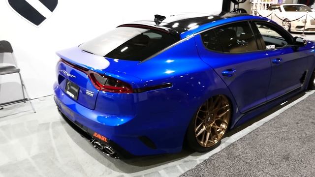New 2018 Kia Stinger GT - KeenDesign (Keen Design) Concept III - 2017 LA Auto Show, Los Angeles CA смотреть онлайн