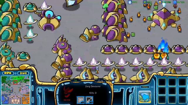 5 Player VS 3 CPU Kill 4 Minerals - SC1 (Carbot) смотреть онлайн