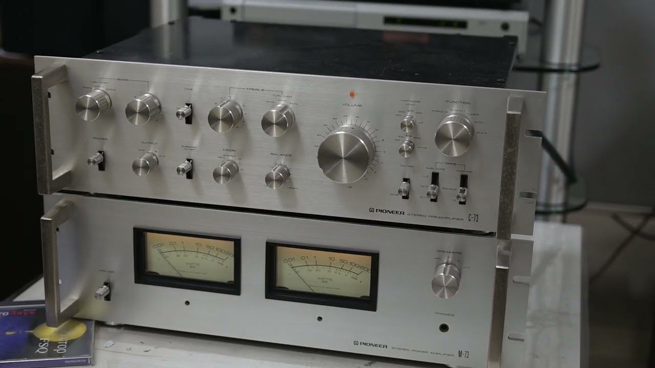 Pioneer С-73/М-73  Студия VintageAudio