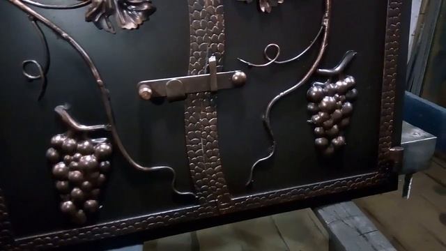 Кованые дверци в варочную камеру печи смотреть онлайн