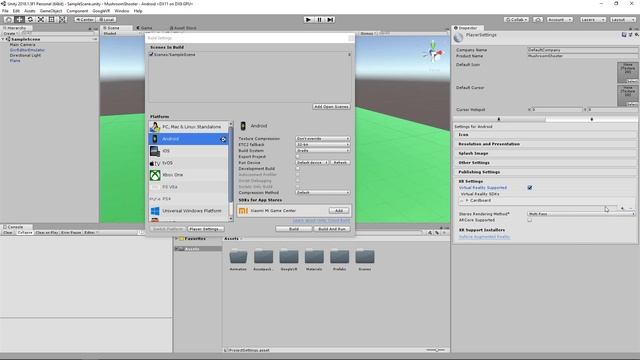 Google Cardboard Unity Tutorial : Setup Unity for VR Development (important) смотреть онлайн