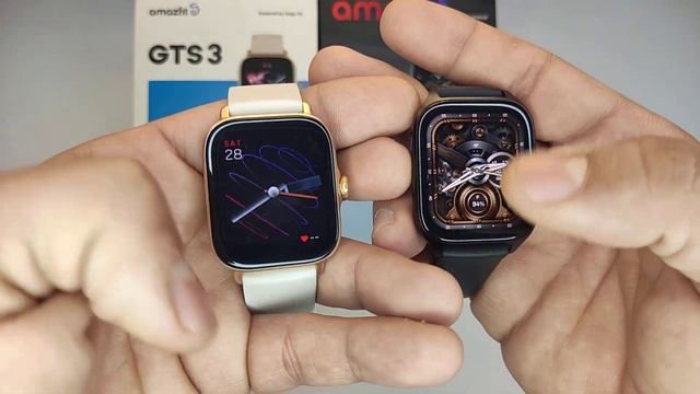 Amazfit GTS 4 Vs GTS 3 ? مقارنة GTS 4 مع GTS 3 @AmazfitGlobal