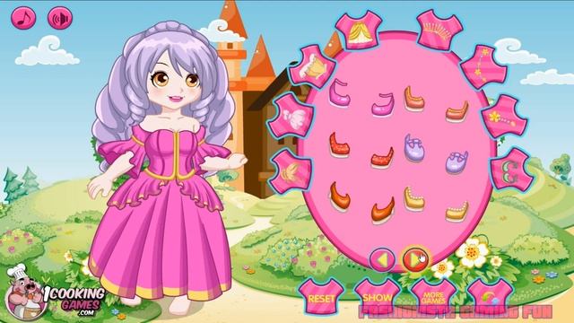 Princess Dress Up Salon- Fun Online Fashion Games for Girls Teens смотреть онлайн