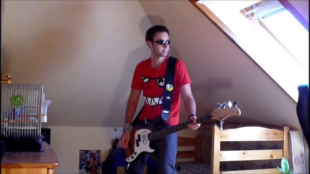 The Offspring - You're Gonna Go Far, Kid ( Bass cover ) смотреть онлайн