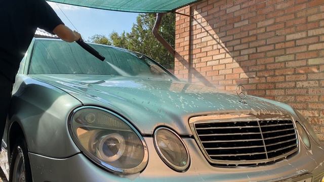 Mercedes-Benz E-Class W211 Classic Detail | Exterior Car Detailing | ASMR Satisfying Car Wash смотреть онлайн