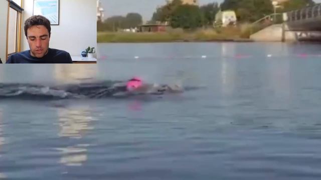 The Fastest (Legitimate) Ironman Swim...I've EVER Seen смотреть онлайн