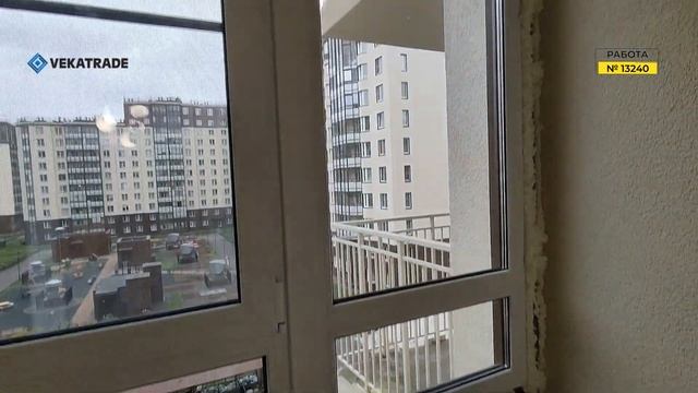 №13240 Ветеранов 171 1 остекление балкона ЖК Солнечный город