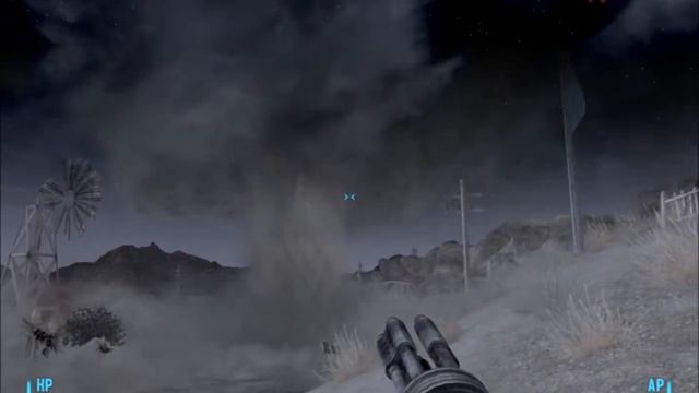 Fallout New Vegas Mini Nuke Gatling Gun смотреть онлайн