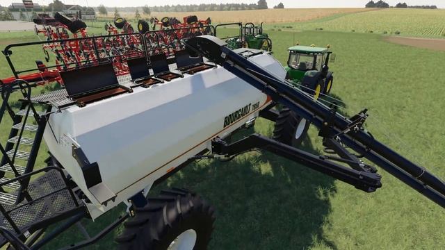BOURGAULT DLC & JOHN DEERE 9RX | Equipment Tour | THE FARM SIM SHOW | FARMING SIMULATOR 19 смотреть онлайн