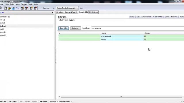 33 - insert data in sqlite3 part 1 смотреть онлайн