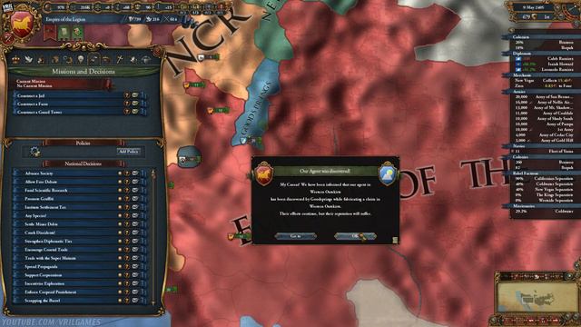Let's Play EU4 Fallout | Caesar's Legion #28 | Empire of the Legion смотреть онлайн