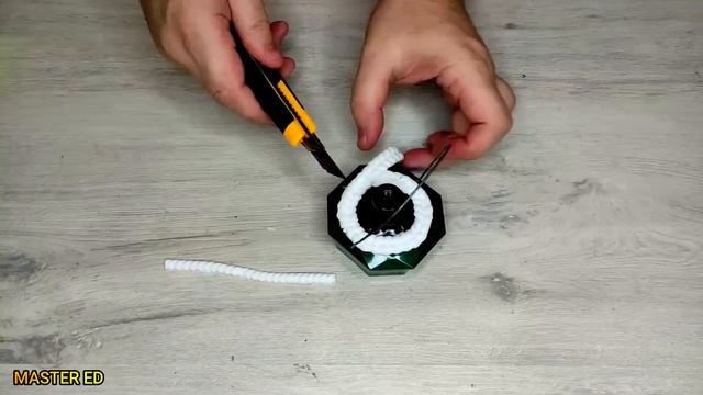 Возьмите стяжки и банку из-под кофе, результат вас УДИВИТ! Необычная идея из банок от кофе смотреть онлайн