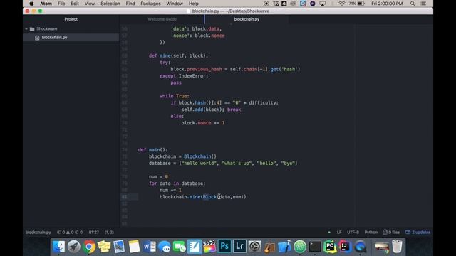 Python Cryptocurrency Part 2: Mining Blocks смотреть онлайн