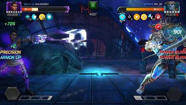 Shuri 7* r2 vs. Attuma mcoc aliance war 1 node 53 смотреть онлайн