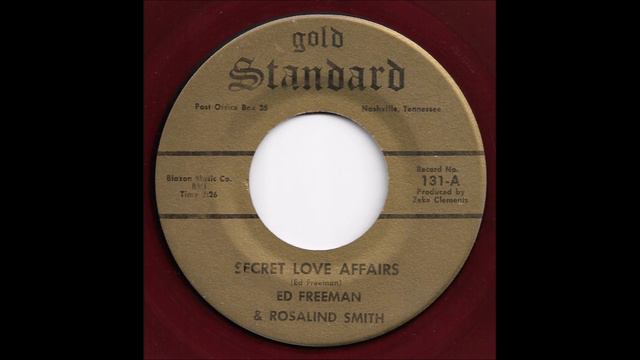 Ed Freeman & Rosalind Smith - Secret Love Affairs смотреть онлайн