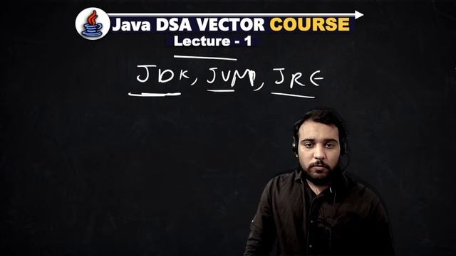 First Program in Java | LECTURE - 1 | Java DSA Vector Course ? смотреть онлайн