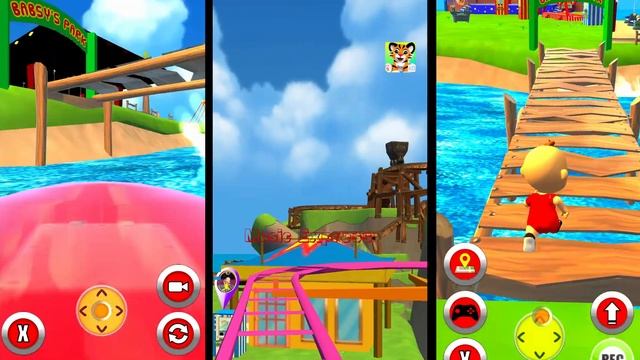 Baby Babsy Amusement Park Game ? Themepark Simulator Game смотреть онлайн
