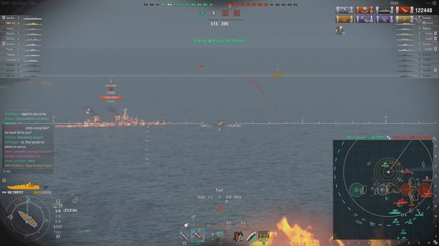 World of Warships - Tirpitz Escort to Victory смотреть онлайн