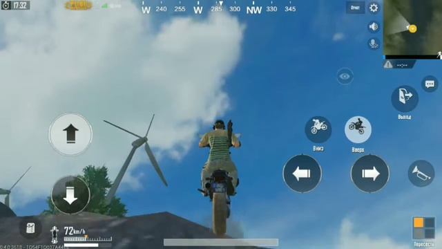 Трюки на мотоцикле в PUBG mobile смотреть онлайн
