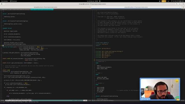 Eliminando warnings de compilación en Gtranslator | C | Gtk4 | GNOME | live coding смотреть онлайн