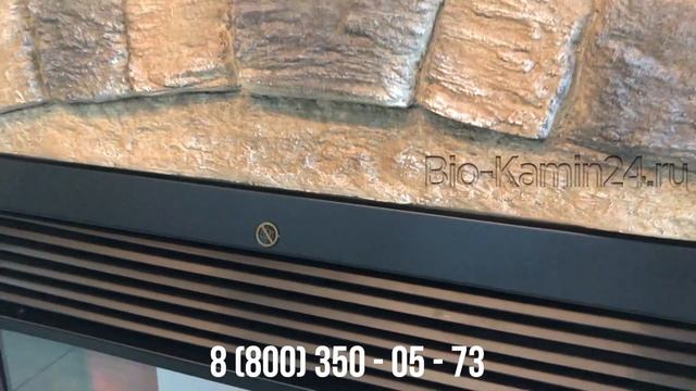 Электрокамин Old Castle с очагом MoonBlaze S Lux Black RealFlame смотреть онлайн