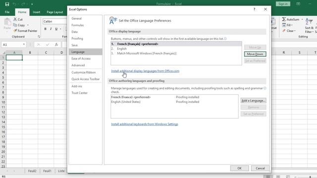 how to change display language in microsoft excel or word смотреть онлайн