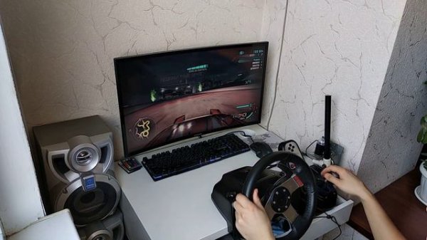 народный руль logitech g 27 для nfs
