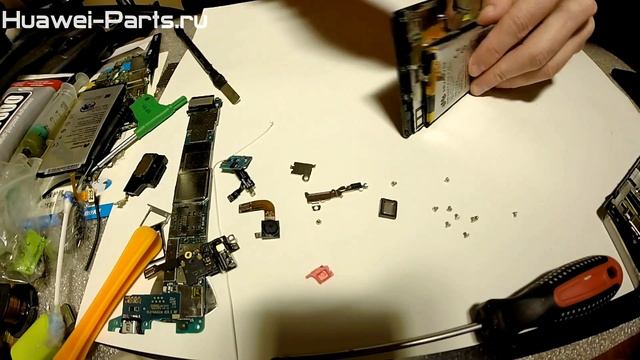 Как разобрать Huawei P8 (Huawei P8 Teardown/Disassembly/Repair Guide)