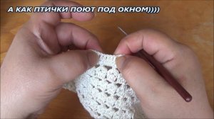 Вяжем  крючком - шляпка на лето на проволочном каркасе