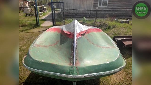 Эпоксидная грунт-эмаль РАЛ 6017 на лодку Обь 3. Фото от клиента смотреть онлайн