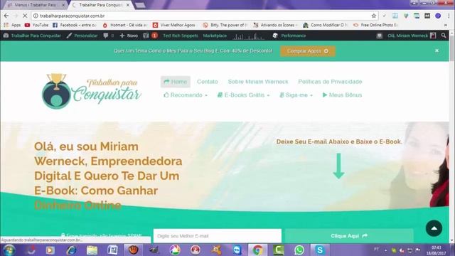 Como Criar Menu e Submenu (Cabeçalho) No Blog Wordpress com Template Conversionwp Premium смотреть онлайн