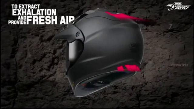 Кроссовый шлем Shoei Hornet ADV смотреть онлайн