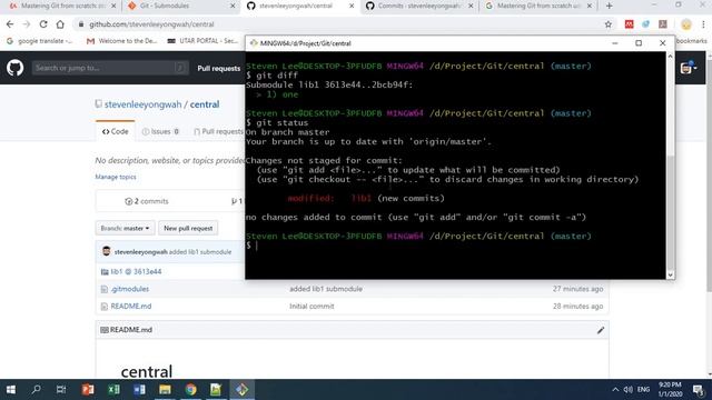 Publishing submodule changes смотреть онлайн