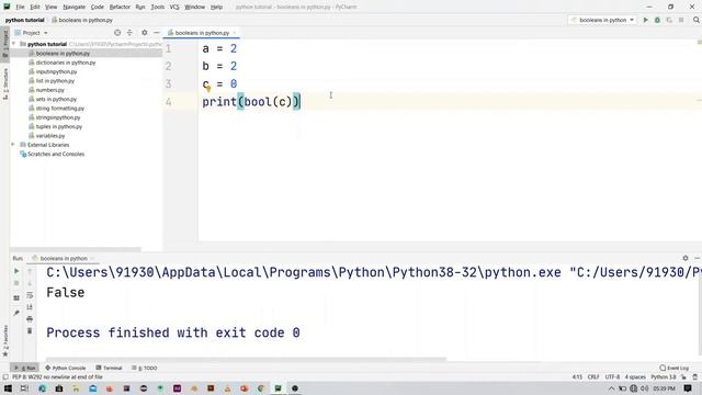 Python Tutorial # 13 | Booleans in python | Booleans смотреть онлайн