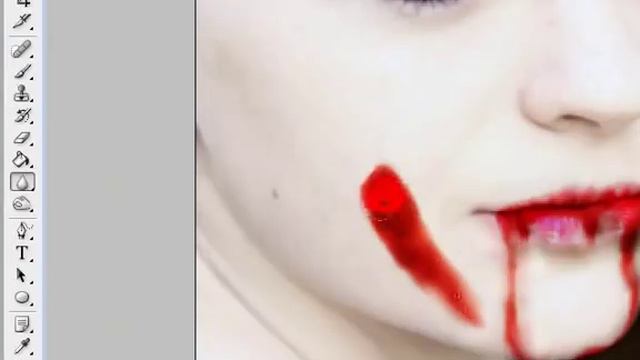 Efeito True Blood - Photoshop смотреть онлайн