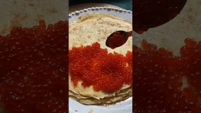 Икра нерки с блинами смотреть онлайн