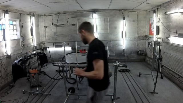 Покрасочный поворотный стол. Вертолёт "Русский мастер" и "CarFit" сравнение. Какой купить? смотреть онлайн