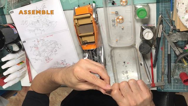 Building Italeri 1/24 Rolls-Royce Phantom II 1934 “Star of India" Day 8 смотреть онлайн