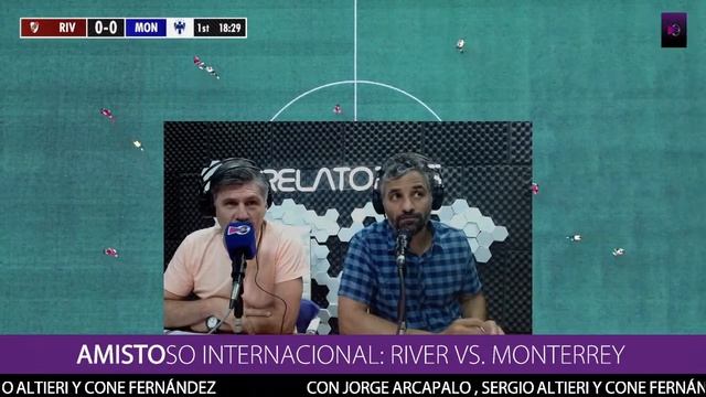 ?RIVER PLATE vs MONTERREY | EN VIVO | AMISTOSO DE VERANO смотреть онлайн