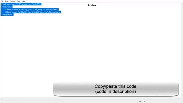 dimen/activity vertical margin error Android Studio FIX смотреть онлайн
