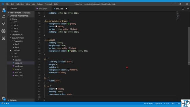 Créer un menu en HTML et CSS et intégrer plusieurs pages смотреть онлайн