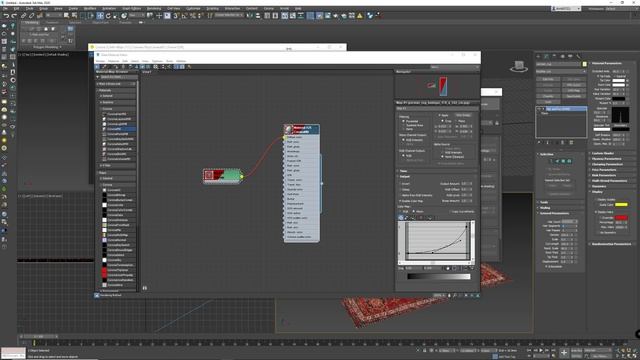 How to create a rug with Hair and Fur with 3DS Max & Corona смотреть онлайн
