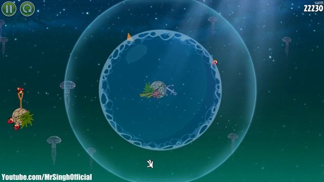 Angry Birds Space - Pig Dipper Level 6-1 HD 3-Stars Walkthrough Highscore Pig Dipper Level 6-1 смотреть онлайн