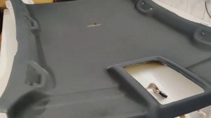 Перетяжка потолка в ориг потолочку opel