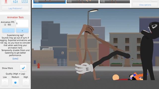 Siren head's rampage (stick nodes monster battle ep1) смотреть онлайн