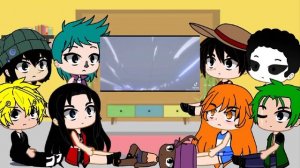 One Piece react to Bleach gacha.Реакция Ван Пис на Блич гача.