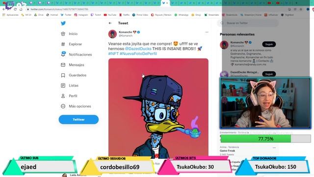 VEGETTA, KOMANCHE y ELDED CANCELADOS por los NFTs... смотреть онлайн